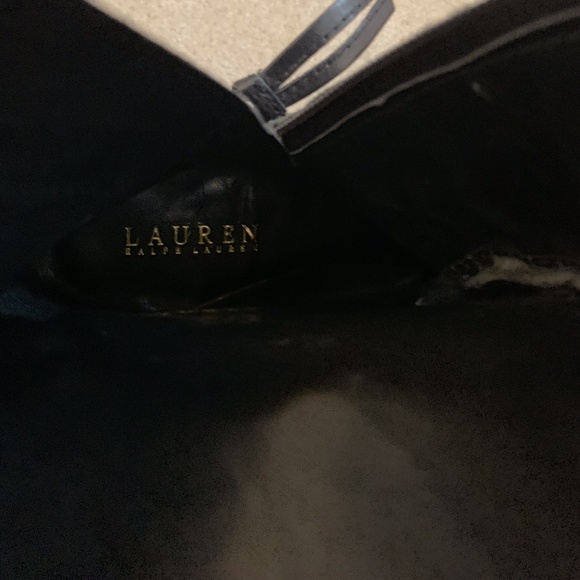 Ralph Lauren genuine leather knee-high boots - Picture 5 of 6